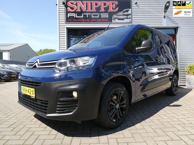 Citroen Berlingo 1.5 BlueHDI Club -MARGE-3 PERSOONS!-AIRCO-APPLE CARPLAY/ANDROID AUTO-CRUISECONTROL-DAB+-TREKHAAK-PDC ACHTER-ETC.