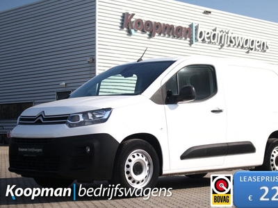 Citroën Berlingo 1.6 BlueHDI 75pk Worker | Radio | Climate | Lease 222,- p/m