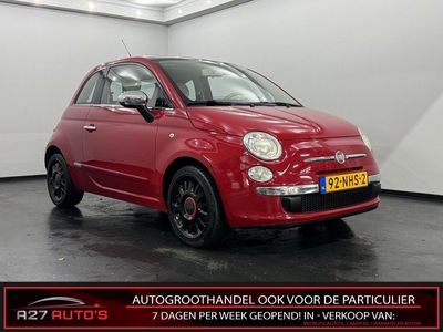 Fiat 500 1.2 Lounge Pano, Airco, Mistlamp