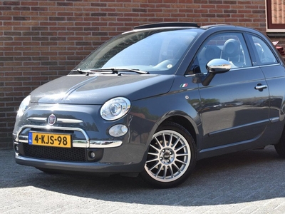 Fiat 500 C 0.9 TwinAir Rock '13 Leder Clima Inruil mogelijk