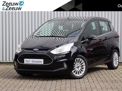 Ford B-Max 1.0 EcoBoost Titanium | Navigatie | Achteruitrijcamera | Verwarmbare Voorruit | Climate Control | Cruise Control | Bluetooth telefoonvoorbereiding |