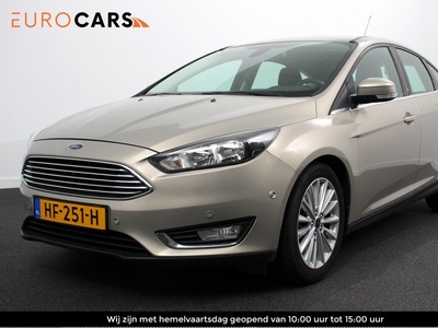 Ford Focus 1.0 125pk Titanium Edition | Navigatie | Climate Control | Lichtmetalen Velgen | BlueTooth | Cruise Control | Parkeersensoren | Keyless Start |