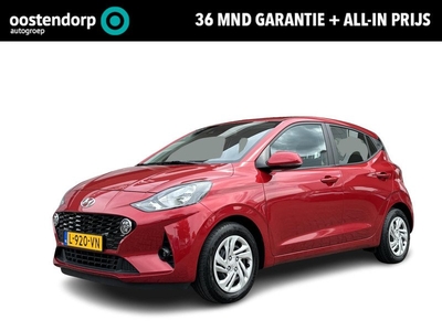 Hyundai i10 1.0 Comfort 5-zits | Automaat | Apple CarPlay | Cruise Control | Airco | 36Mnd. Garantie | Rijklaar! |