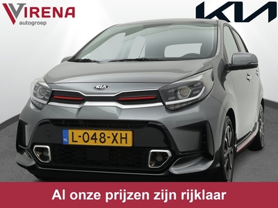 Kia Picanto 1.0 DPi GT-Line - Climate Control - Cruise Control - Navigatie - Apple/Android Carplay - Fabrieksgarantie Tot 2028