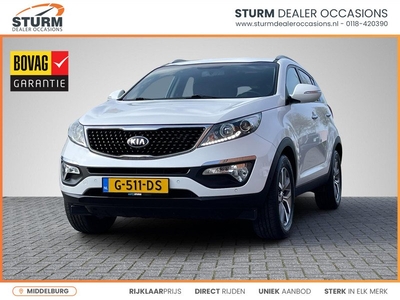 Kia Sportage 1.6 GDI ExecutiveLine | Trekhaak | Navigatie | Camera | Leder | Stoelverwarming V+A | Cruise & Climate Control | Rijklaarprijs!