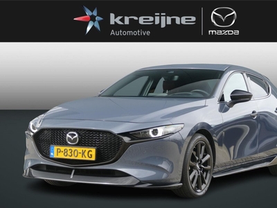 Mazda 3 2.0 e-SkyActiv-X M Hybrid 186 Luxury | Aero Pack | Rood Leder | AUTOMAAT | RIJKLAARPRIJS