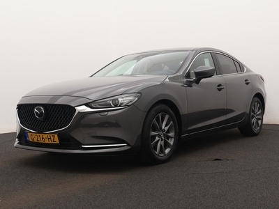 Mazda 6 2.0 SkyActiv-G 145 Business Comfort | Stoelgeheugen | Stuur-/Stoelverwarming | 360 Camera | Leder | Navigatie |