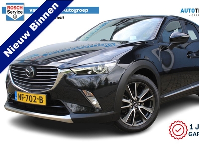 Mazda CX-3 2.0 SkyActiv-G 120 GT-M | Incl. 1 jaar Garantie | Keyless entry/start | Head up display | BOSE audiosysteem | Adaptive cruise controle | Stoelverwarming | Airco | Navigatie | Parkeersensoren achter | Achteruitrijcamera | Lane assist | Trekhaak