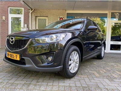 Mazda CX-5 2.0 TS+ Lease Pack 2WD Navigatie/Lederenbekleding/Climatecontrole/Cruisecontrole/Dodehoek detector/Parkeersensoren V+A/Instelbare lendesteunen/Adaptive koplampen/