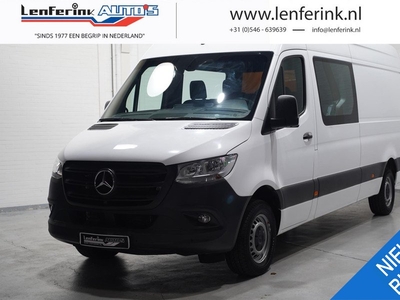 Mercedes-Benz Sprinter 315 CDI 150 pk Dubbel Cabine L3 Navi, 360 Camera Cruise control, Laadruimte Pakket, PDC V+A, Opstap, 6-Zits