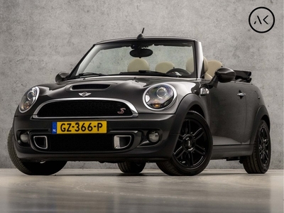 MINI Cabrio 1.6 Cooper S Westminster Black Edition 184Pk (LEDEREN SPORTSTOELEN, XENON, HARMAN/KARDON, ZWART HEMEL, CRUISE, ELEK RAMEN, NIEUWSTAAT)