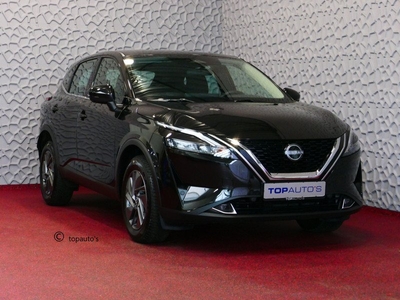 Nissan QASHQAI 1.3 MHEV 160PK N-CONNECTA XL.NAVI 360.CAM STOEL/STUUR/RUIT.VERW. ADAP.CRUISE DODE.HOEK DET. 06/2023 20 Qashqai's op voorraad !