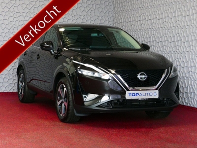 Nissan QASHQAI 1.3 MHEV 160PK N-CONNECTA XL.NAVI 360.CAM VIR.COCKPIT STOEL/STUUR/RUIT.VERW. PILOT.ASS DODE.HOEK DET. 02/2023 20 Qashqai's op voorraad !