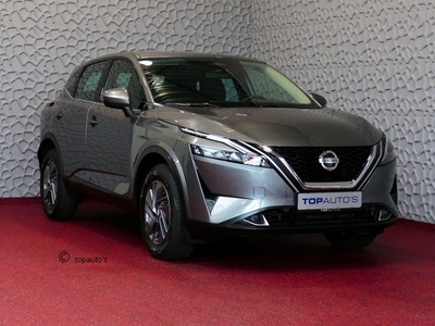 Nissan QASHQAI 1.3 MHEV 160PK NAVI CARPLAY CAMERA STOEL/STUUR/RUIT VERW. LMV PDC ECC LED ADAP.CRUISE 03/2023 28 Qashqai's op voorraad !