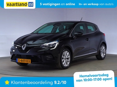 Renault Clio 1.3 TCe 131pk Intens Aut. [ LED Half-leder Clima ]