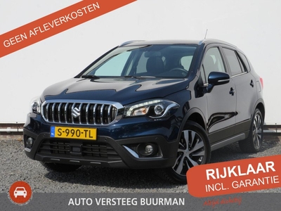 Suzuki S-Cross 1.4 Boosterjet AllGrip Style Smart Hybrid Automaat, Panodak, Apple carpl./Andr. auto, Keyless, Leer, Navi, Stijl uitvoering!