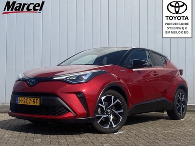 Toyota C-HR 2.0 Hybrid Bi-Tone First Edition 184PK NL Auto Dealer Onderhouden JBL Navi BSM PDC Stoelverw