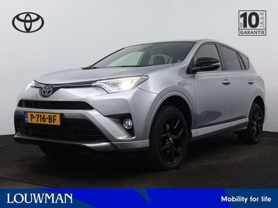 Toyota RAV4 2.5 Hybrid AWD Black Editon Limited | Trekhaak | Half Leder | Stoelverwarming |