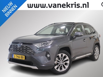 Toyota RAV4 2.5 Hybrid AWD Executive, Premium Pack, Panoramisch/schuifkantel dak, Dealer onderhouden, Apple Carplay/Android Auto, Beige Leder, Chrome Pack!