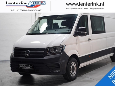 Volkswagen Crafter 2.0 TDI 140 pk L4H3 Dubbel Cabine 6p Airco Cruise control, Bluetooth, PDC V+A