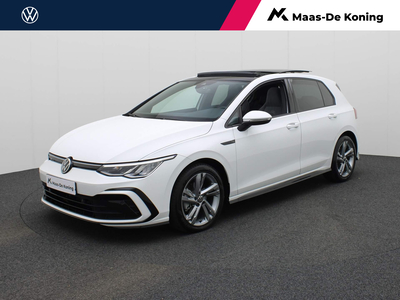 VOLKSWAGEN GOLF 1.5eTSI/131PK R-Line DSG · Panoramadak · Parkeersensoren · Stuur-/stoelverwarming