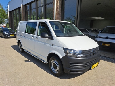 Volkswagen Transporter 2.0 TSI L2 Dubbelcabine Links & Rechts schuifdeur Airco Cruise control