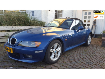 BMW Z3 Roadster 2.0 S 6 Cilinder Automaat die fantastisch rijdt top onderhouden Nieuwe kap,Leder en Clima,Nieuwe APK tot mei 2025