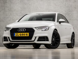 Audi A3 Limousine 30 TFSI S-Line Sport Automaat (2X S-LINE, GROOT NAVI, CLIMATE CONTROL, GETINT GLAS, DYNAMISCHE KNIPPERLICHTEN, SPORTSTOELEN, LEDER, CRUISE CONTROL, NIEUWSTAAT)