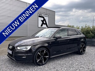 Audi A3 Sportback 1.4 TFSI CoD S-Line Pano|Leer|Navi|LED|Xenon|Cruis Bruin