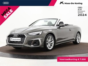 Audi A5 Cabriolet 35 TFSI S edition 150 PK · Voorstoelen verwarmd · Bekleding Leder/Alcantara · Ambient light