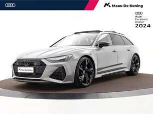 Audi A6 Avant RS 6 TFSI 600pk quattro | Keramische remschijven | RS Dynamic Plus Pack | Stoelventilatie | B&O Sound | Panoramadak | 360 gr. camera | Standkachel |