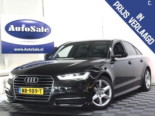 Audi A6 Limousine 1.8 TFSI ultra S-Line 191pk NAP 2eEIG LEDER MATRIX NAV '17