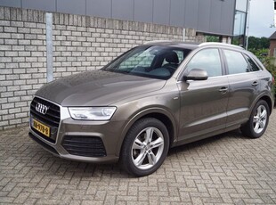 Audi Q3 1.4 TFSI CoD Sport Pro Line S Autom Half Leder Sportst Navi Xenon Audi Drive Select Clima Cruise 2x PDC LMV Trekh NL Auto.