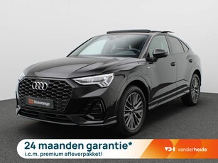 Audi Q3 Sportback 45 TFSI e S Edition 245PK S-tronic Panoramadak, trekhaak, achteruitrijcamera, stoelverwarming, side assist, elek. achterklep, 19'' lichtmetaal