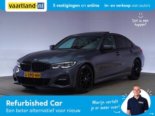 BMW 3-serie 320i M Sport High Executive Aut. [ Schuifdak Live-cockpit HiFi Leder ]