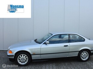 BMW 318iS AUT. Coupé 1998 Grijs Clima Leder Sportstoelen *150dkm + Historie aanwezig!