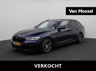 BMW 5-serie Touring 530e xDrive Business Edition Plus M-Sport | Leder | Harman/Kardon | Camera | Stoelverwarming | Panoramadak | Led-Koplampen | Adaptieve Cruise Control | Stoelventilatie | Massage |