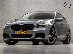 BMW 6 Serie Gran Turismo 620d M Sport 191Pk Automaat (SCHUIFDAK, M-PAKKET, GROOT NAVI, MEMORY SEATS, SFEERVERLICHTING, LUCHTVERING, HARMAN/KARDON, 360 CAMERA, HEAD-UP DISPLAY, ADAPTIVE CRUISE, NIEUWSTAAT)