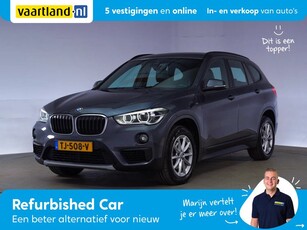 BMW X1 sDrive18i High Executive Aut. [ Head-up display Prof nav Leder stoelverw. ]