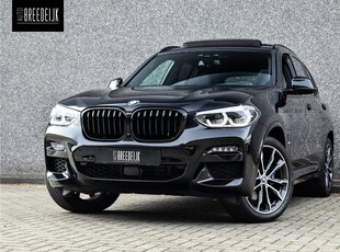 BMW X3 ***VERKOCHT***xDrive30e Aut. | M-Sport | Live Cockpit | Panorama | ACC | Memory | 360 Camera | Trekhaak | H&K | Sapphire Zwart