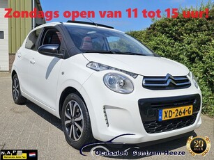 Citroën C1 1.0 VTi Airscape, NAP! Elektr Dak! Camera! Carplay! Zondag Open!