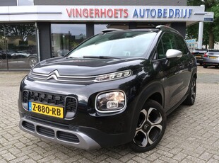 Citroën C3 Aircross 110 PK Benzine * Hoge Zit * Hele Luxe uitvoering * * Navigatie * Keyless Start * Head Up Display * Draadloze Telefoonlader * L.M. Velgen * Zwart * Climate & Cruise Control *