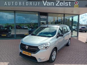 Dacia Lodgy 1.3 TCe Comfort 7p., Airco, Multimediasysteem, Navigatie, Bluetooth telefoonverbinding, Cruise control, Stoelverwarming, Elektri Nette auto, BOVAG