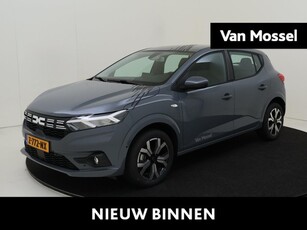 Dacia Sandero 1.0 TCe 90 PK Essential LPG Navigatie / Airco / Cruise Control / Parkeersensoren Voor en Achter / Camera Achter / Apple Carplay & Android Auto