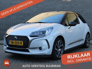 DS DS 3 Automaat 1.2 PureTech So Chic Afneembare Trekhaak, Cruise en Climate control, Navigatie, Bluetooth, Achteruitrijcamera