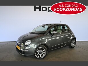 Fiat 500 0.9 TwinAir Lounge Climate Control Panoramadak Rijklaarprijs Inruil Mogelijk!