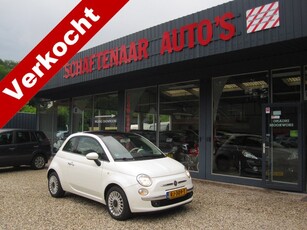 Fiat 500 1.2 Naked zeer mooi glazen dak apk 29-05-2025