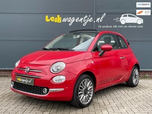 Fiat 500 C 1.2 Lounge Cabrio *carplay *cruise *VERKOCHT*