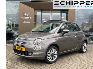 Fiat 500C 1.2 Lounge Cabrio | Apple Car Play | Leer