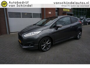 Ford Fiesta 1.0 ECOBOOST 125PK ST LINE LUXE 3 DEURS SPORTUITLAAT ECC AIRCO CRUISECONTROL STOELVERWARMING VOORRUITVERWARMING 17INCH LMV BLUETOOTH PRIVACYGLAS PARKEERSENSOREN TREKHAAK ENZ...